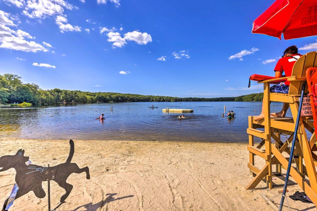 Cozy Big Bass Lake Home With Hot Tub And Game Room! Gouldsboro Luaran gambar